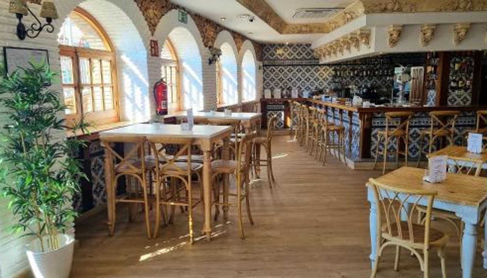 Sala śniadaniowa w restauracji - Beneste Frigiliana Hotel