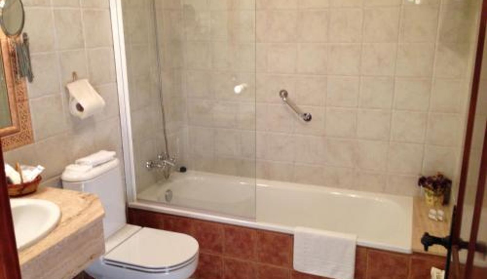 Badezimmer - Hotel Rural La Figar