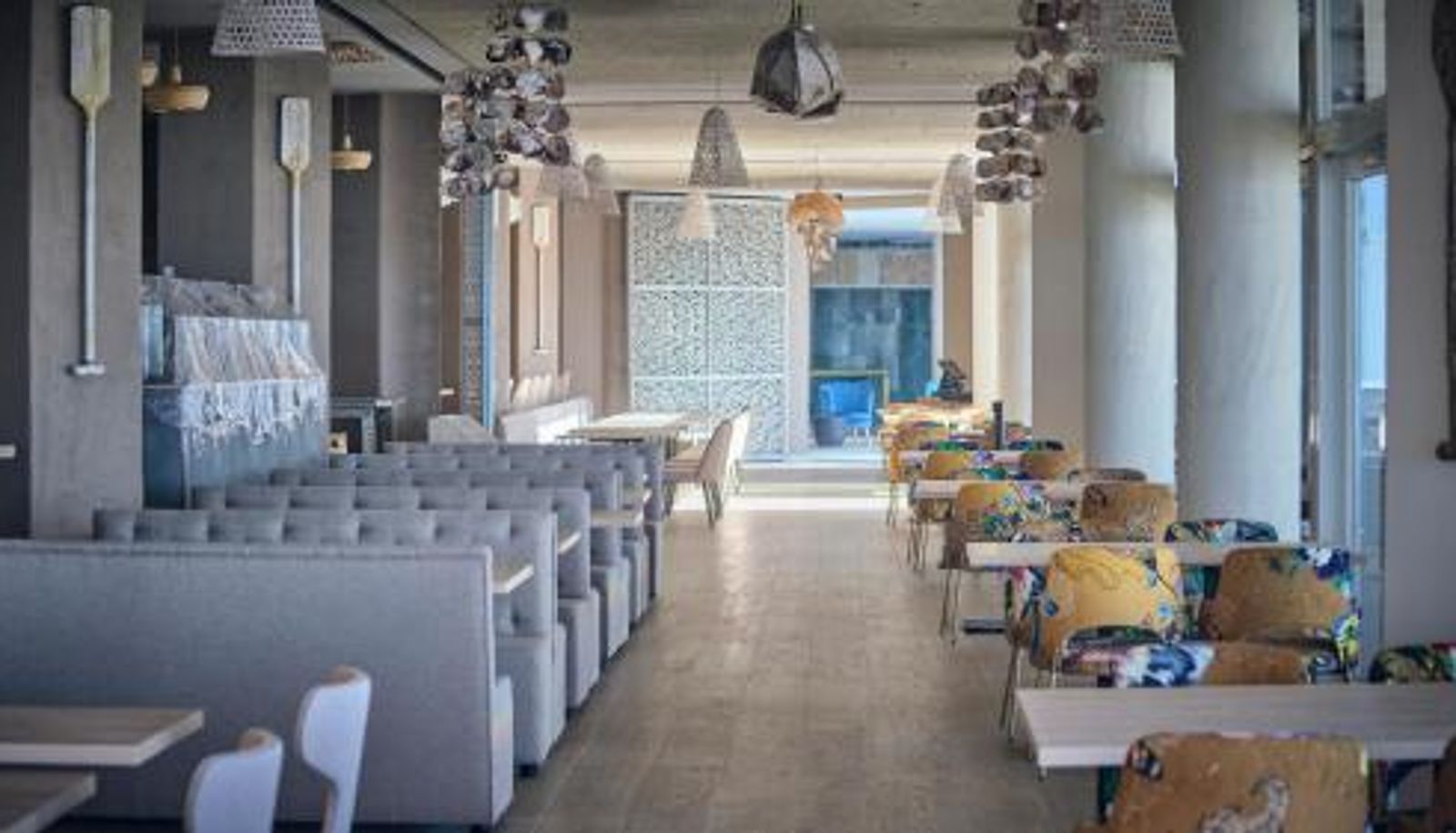 Frühstücksraum innerhalb des Restaurants - Hotel Cádiz Bahía by Q Hotels