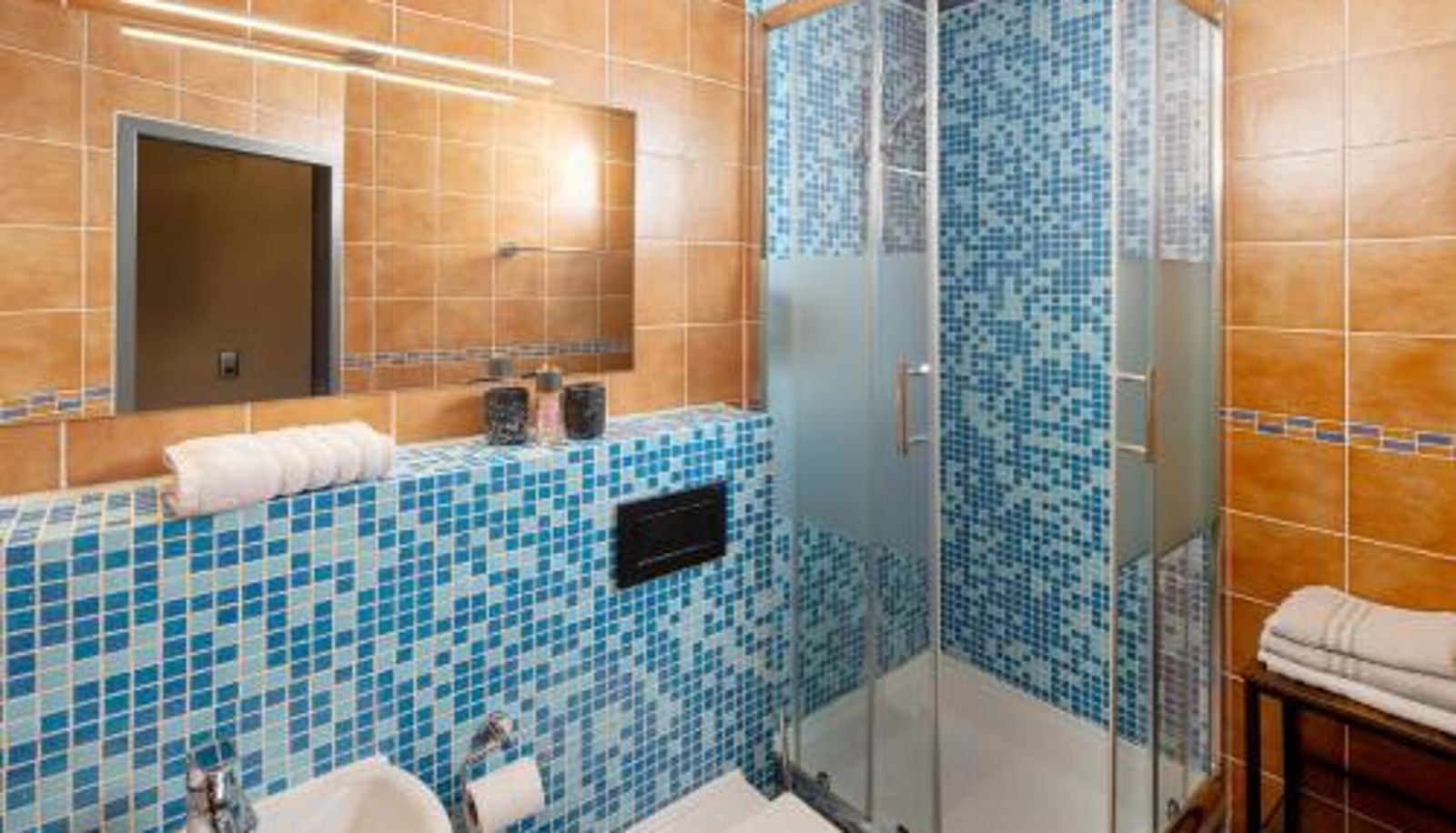 Salle de bain - Hotel Restaurant Syrtaki