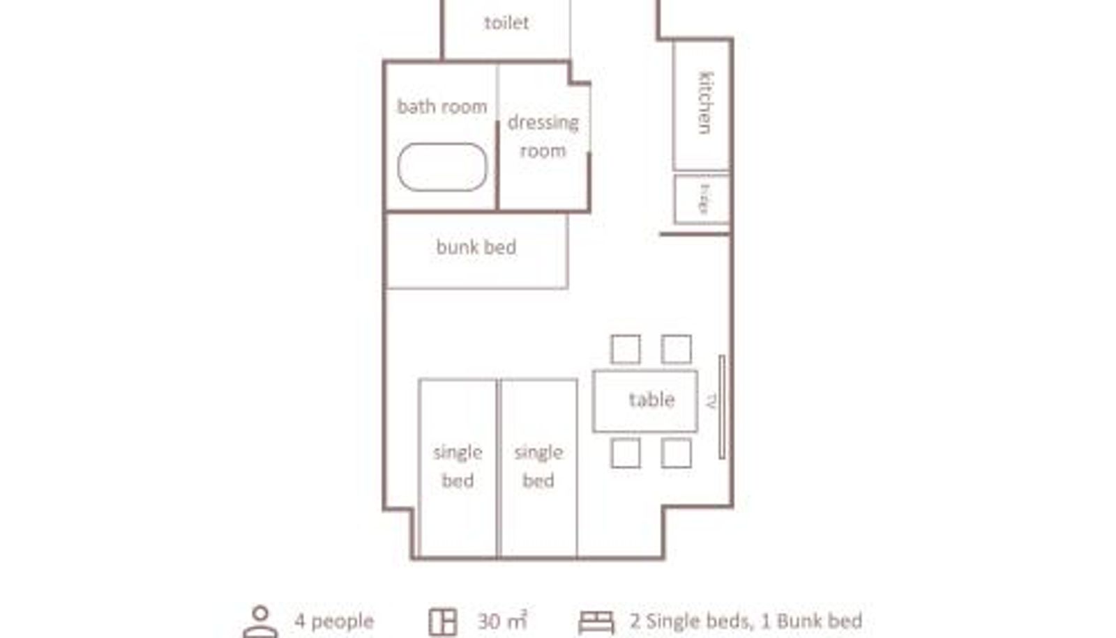 Familienzimmer - Minn Nishi Kasai