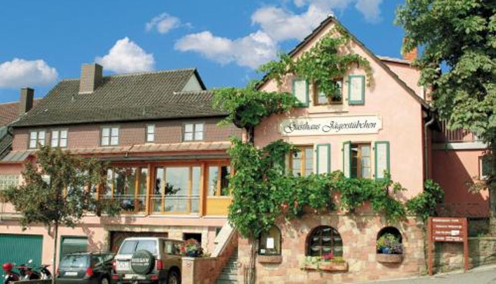 Buitenruimte van het hotel - Landgasthof Jägerstübchen
