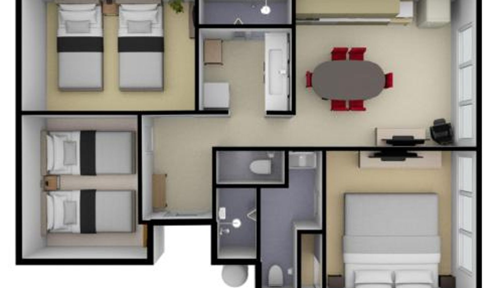 Apartament - R&Run Kyoto Serviced Apartment & Suites