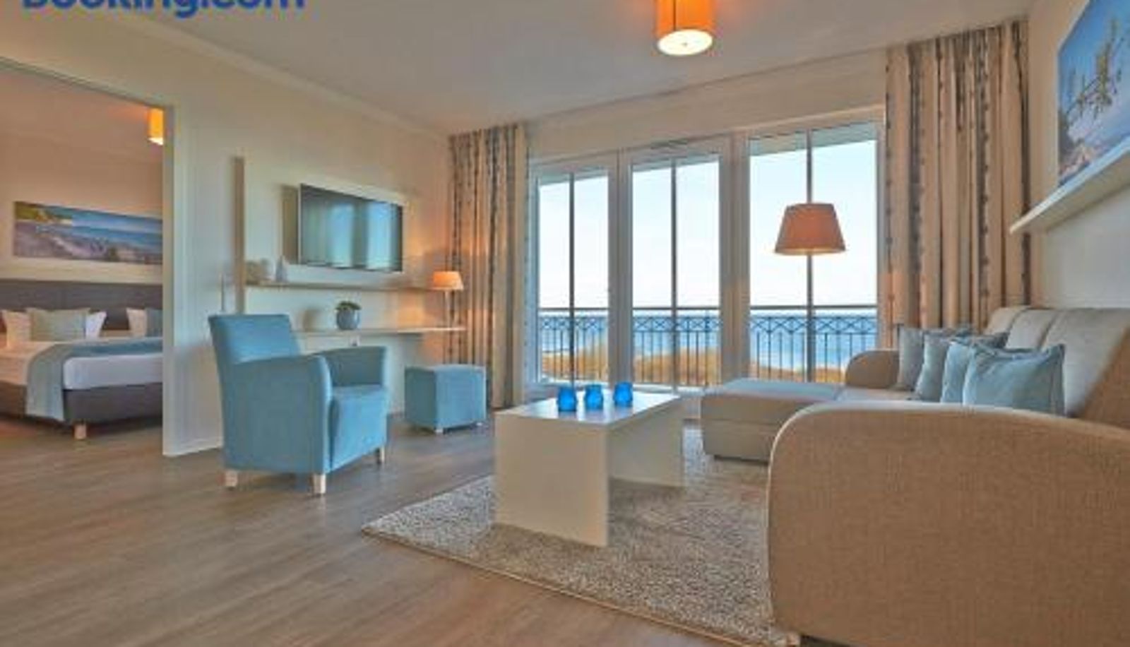 Zimmer - Aparthotel Waterkant Suites - Fewos am Meer mit SPA