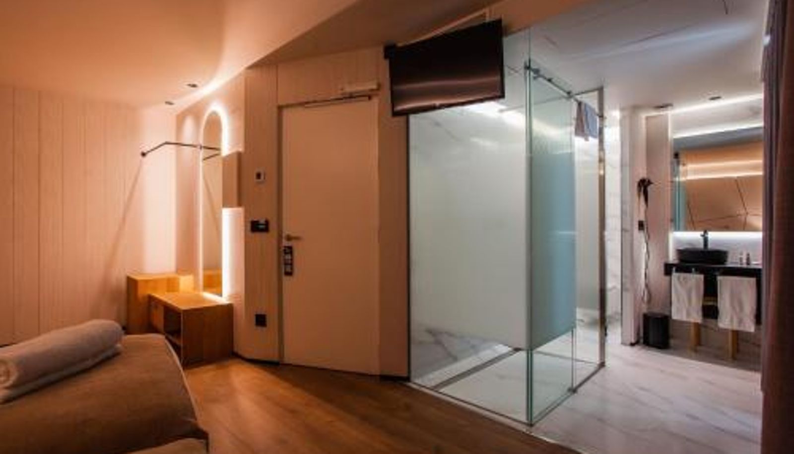 Badkamer - Hotel Plaza Obradoiro by Bossh! Hotels