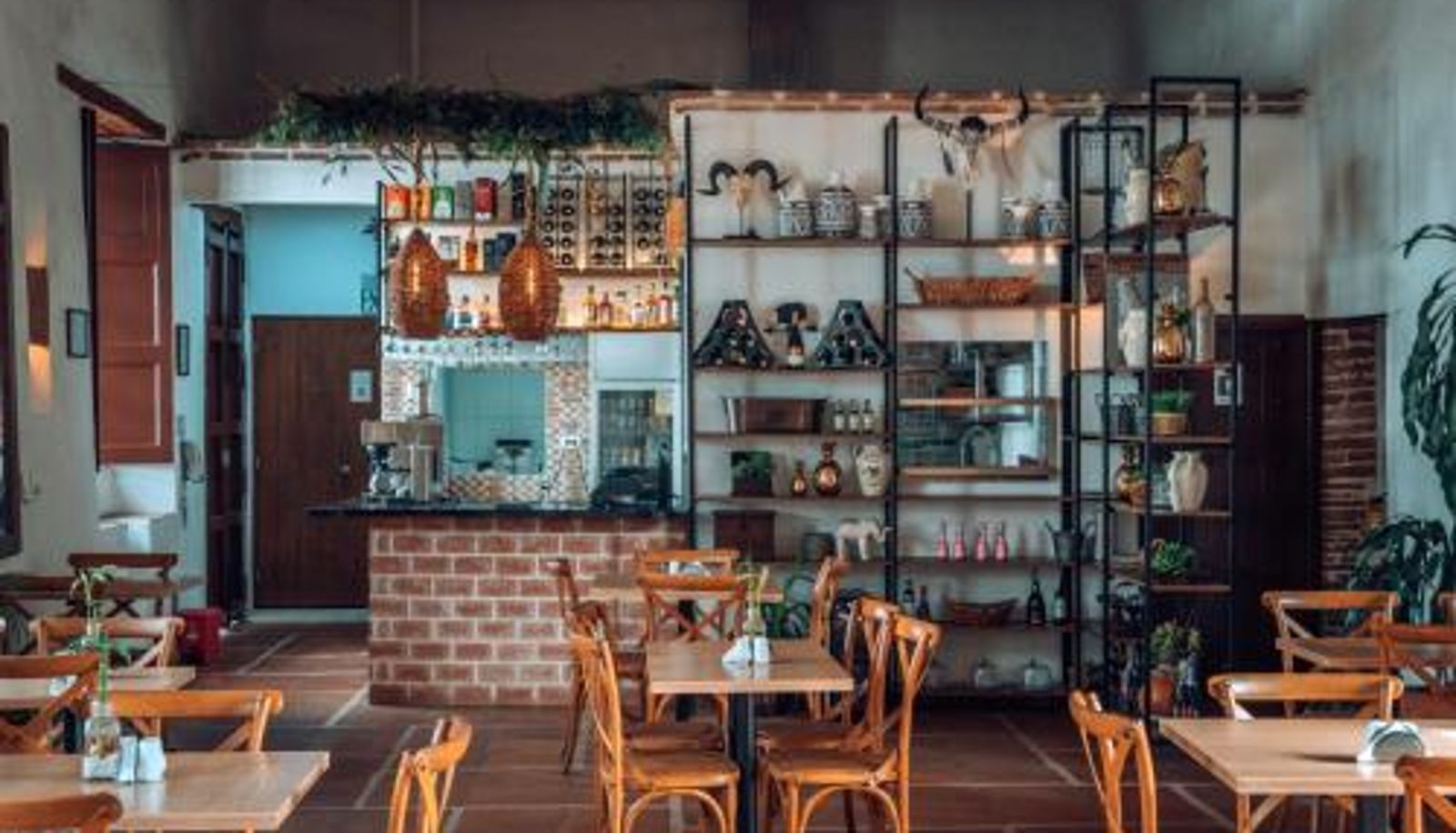 Frühstücksraum innerhalb des Restaurants - Casa Bixa Hotel Boutique -Santa Fe de Antioquia- Mayores de 12 años