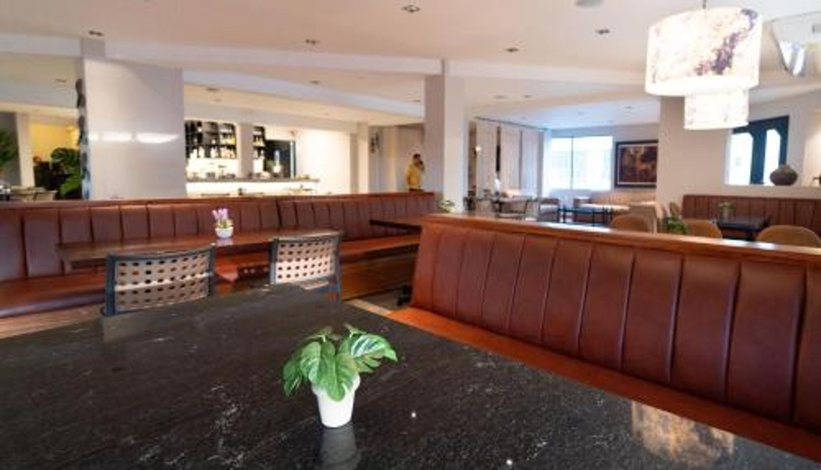Sala śniadaniowa w restauracji - Hotel San Antonio