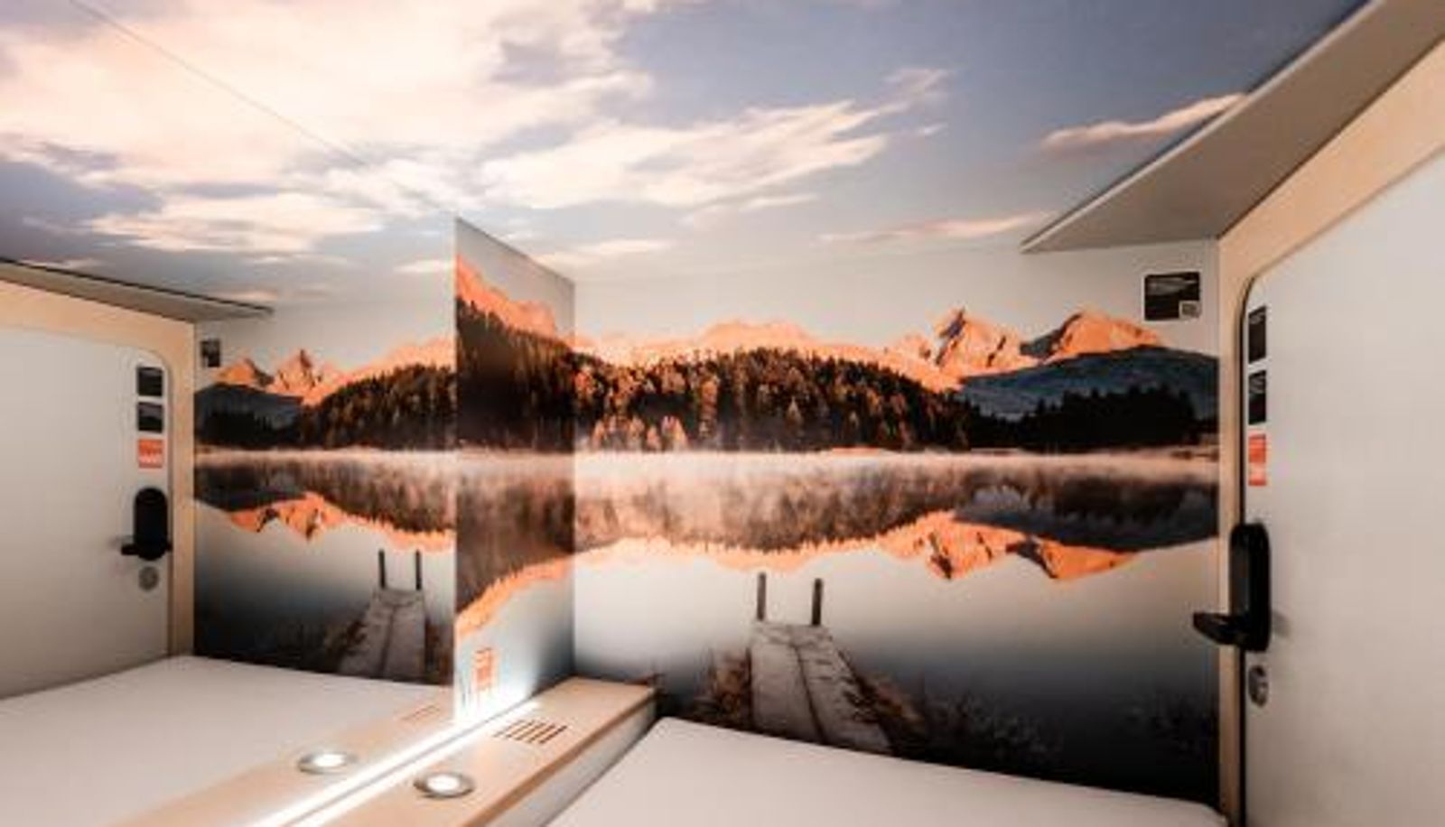 Room - Capsule Hotel - Zurich Airport
