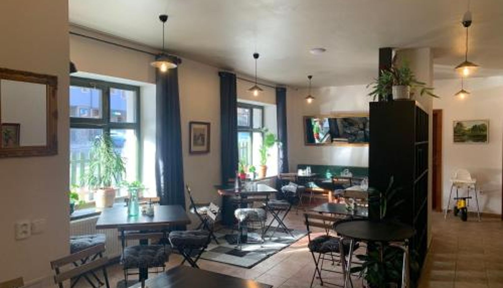 Breakfast room within the restaurant - Hotel Krokus
