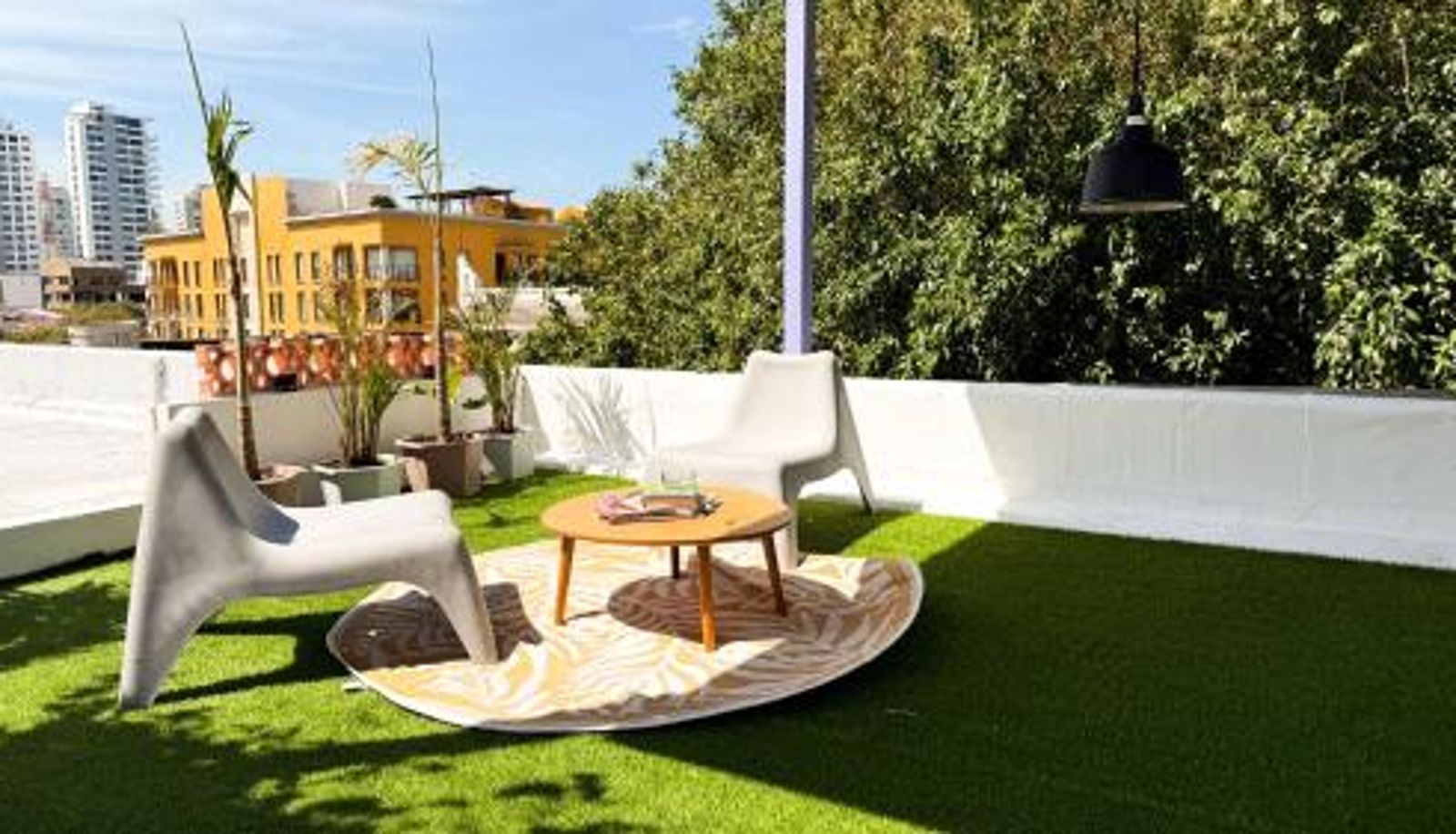 Terrasse - Casa Rosa - Alma Hotels