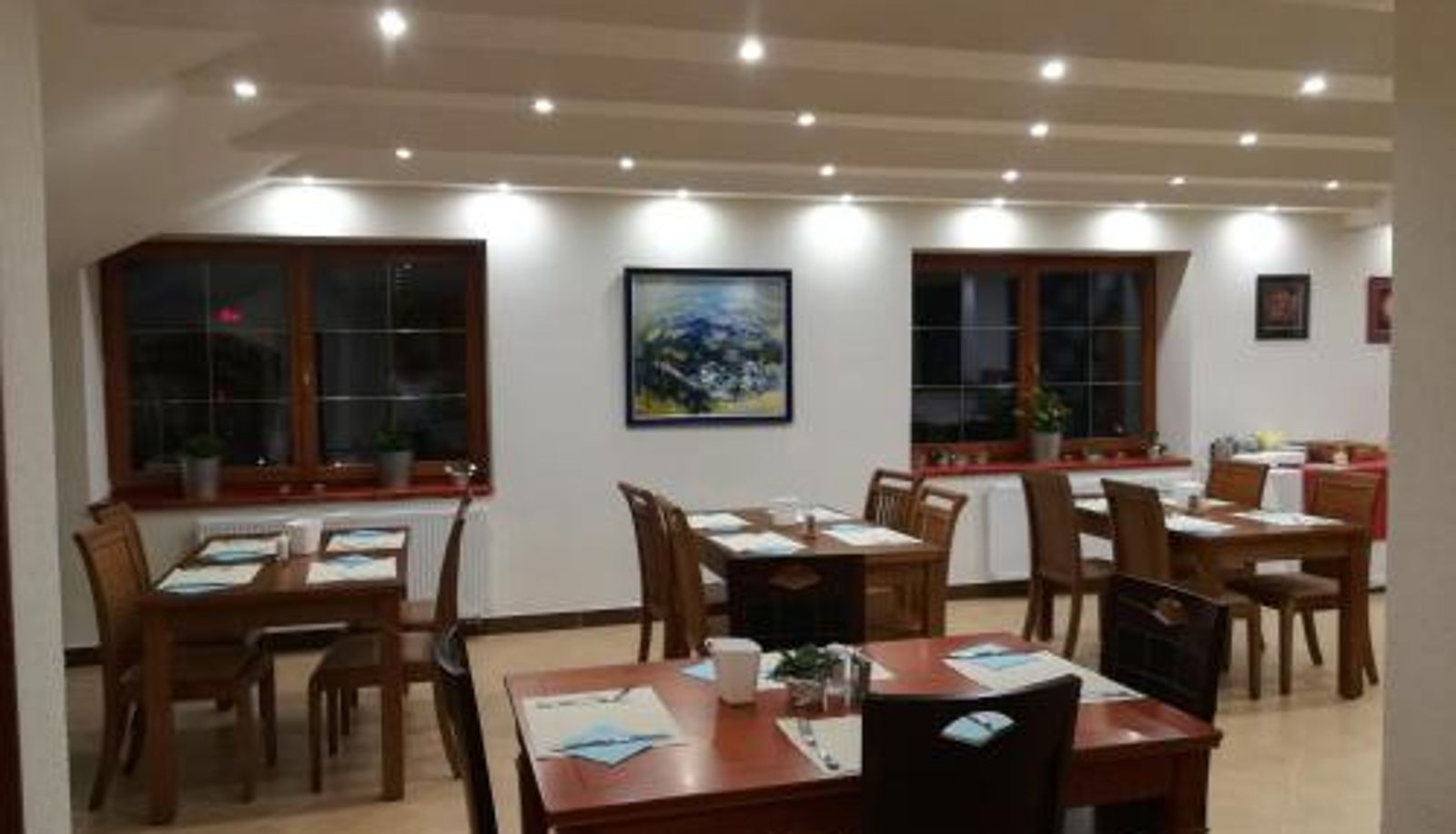 Salle de petit-déjeuner dans le restaurant - Hotel na Kafkové