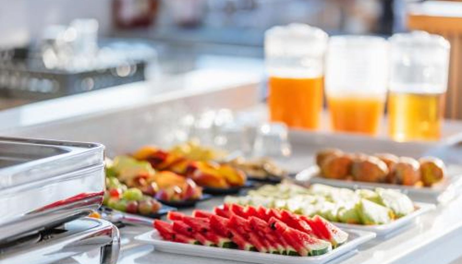 Frühstücksraum innerhalb des Restaurants - Nima Boutique Hotel