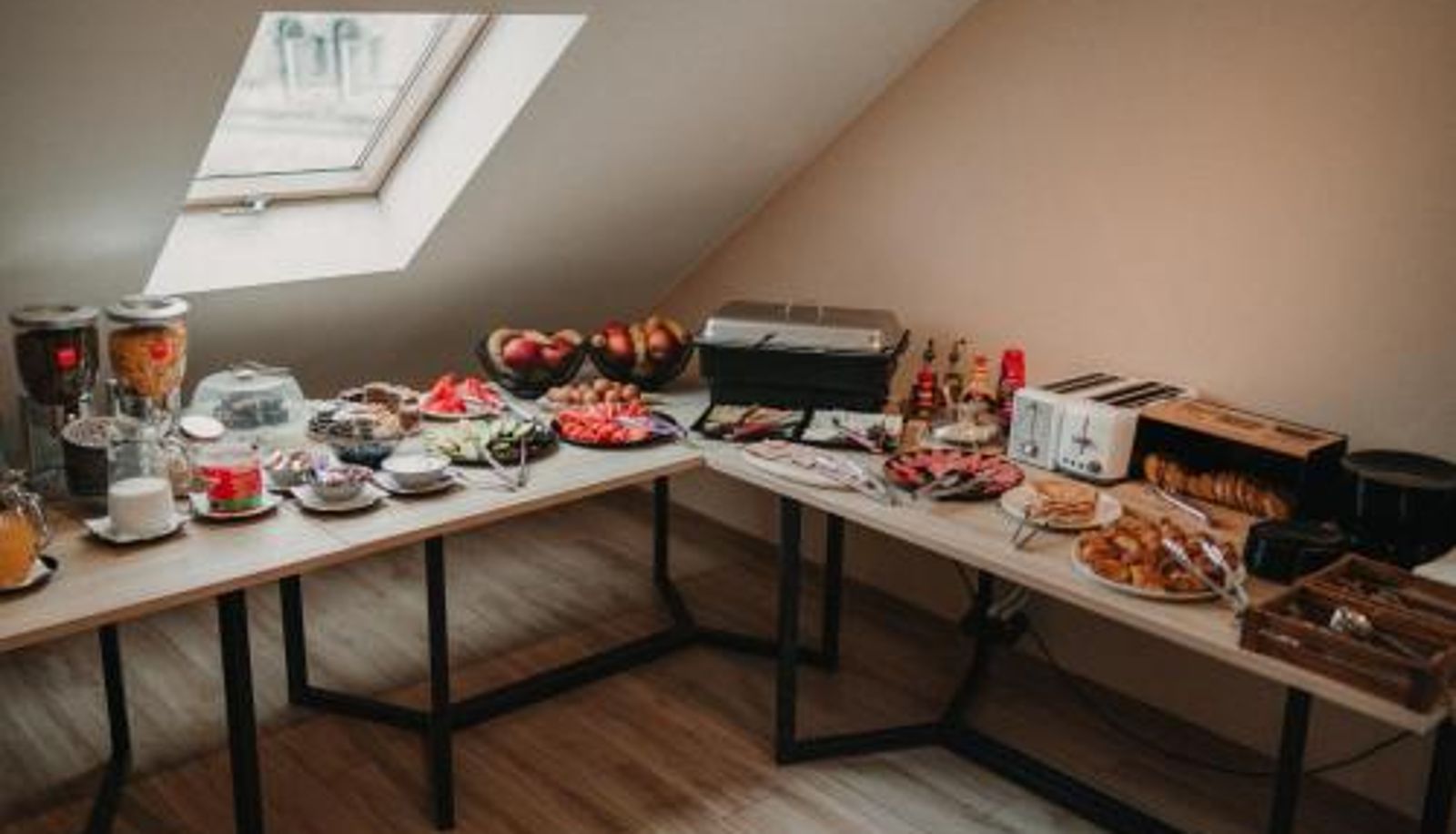 Breakfast room within the restaurant - ADEO HOTEL Sport & SPA