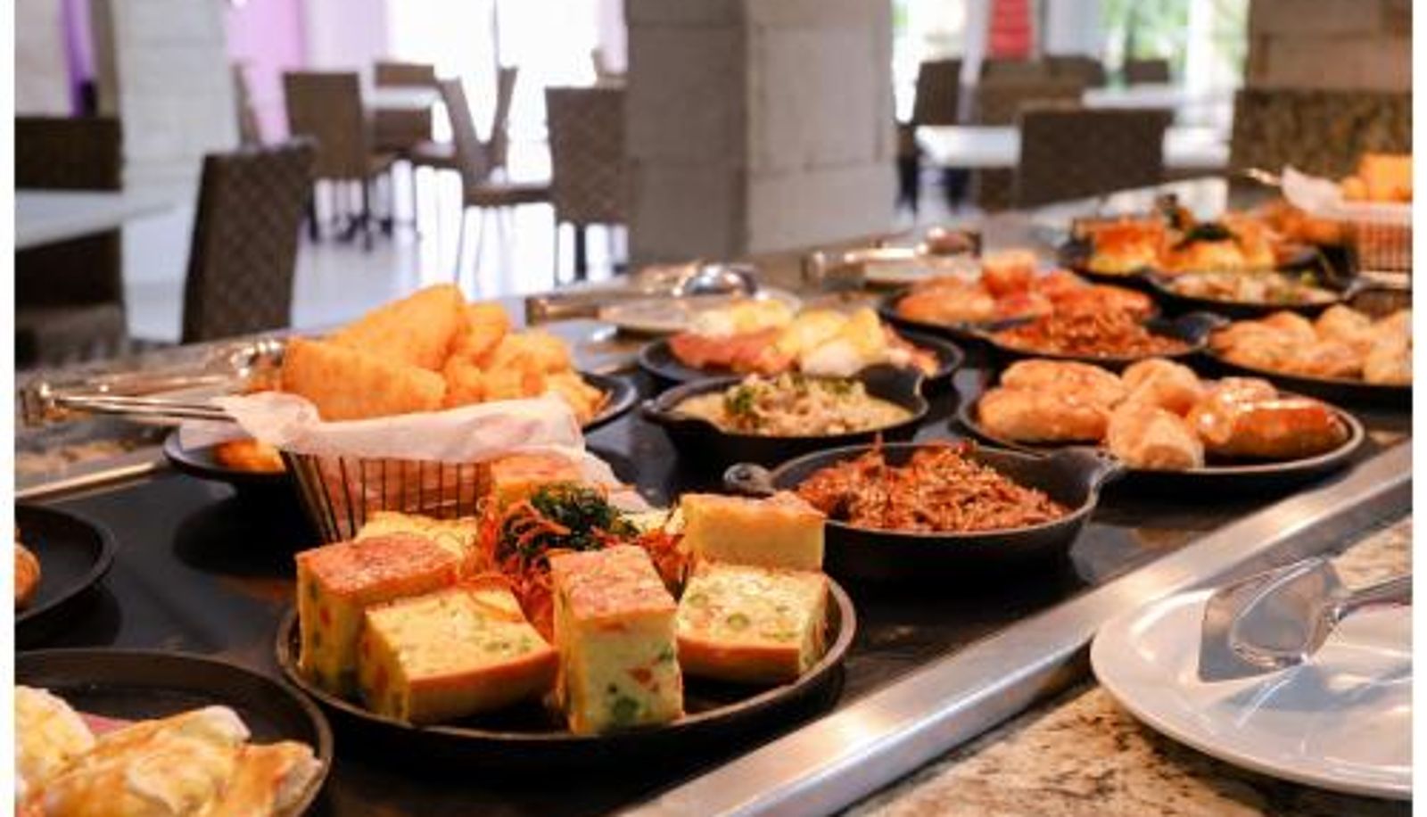 Frühstücksraum innerhalb des Restaurants - Adhara Hacienda Cancun