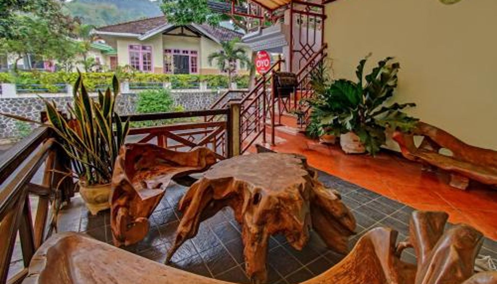 Recepción - Hotel O Villa Papada