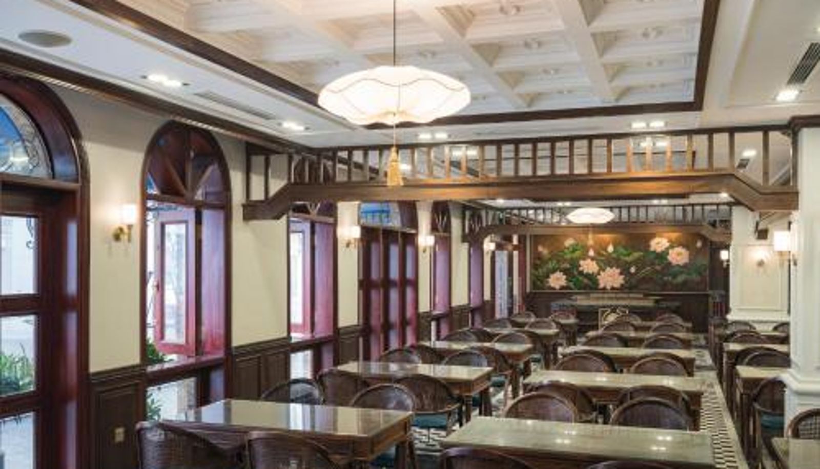 Sala prima colazione all'interno del ristorante - Grand Fleuve Boutique