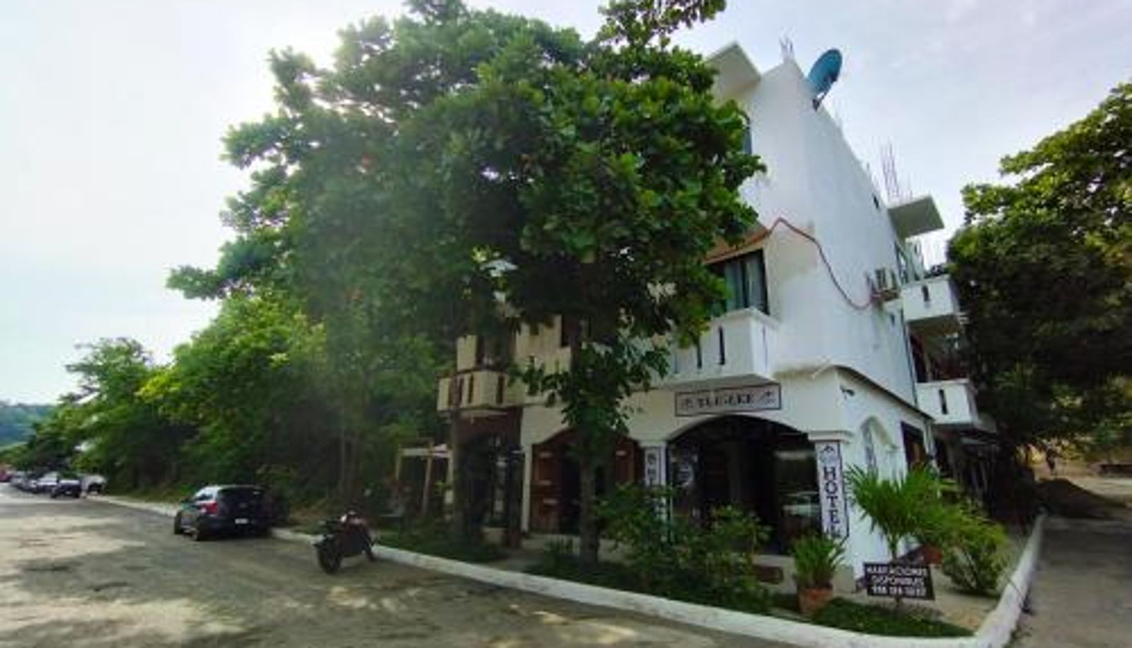 Buitenruimte van het hotel - Yuu-Lee Casa Bendita Huatulco