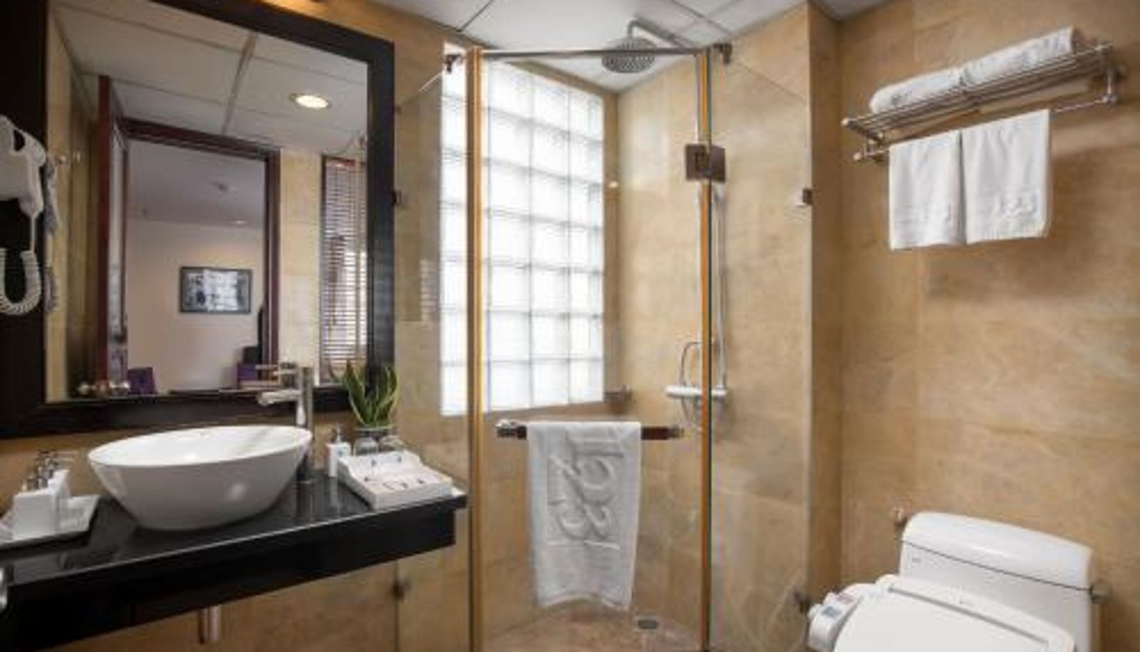 Badezimmer - TK123 Hanoi Hotel