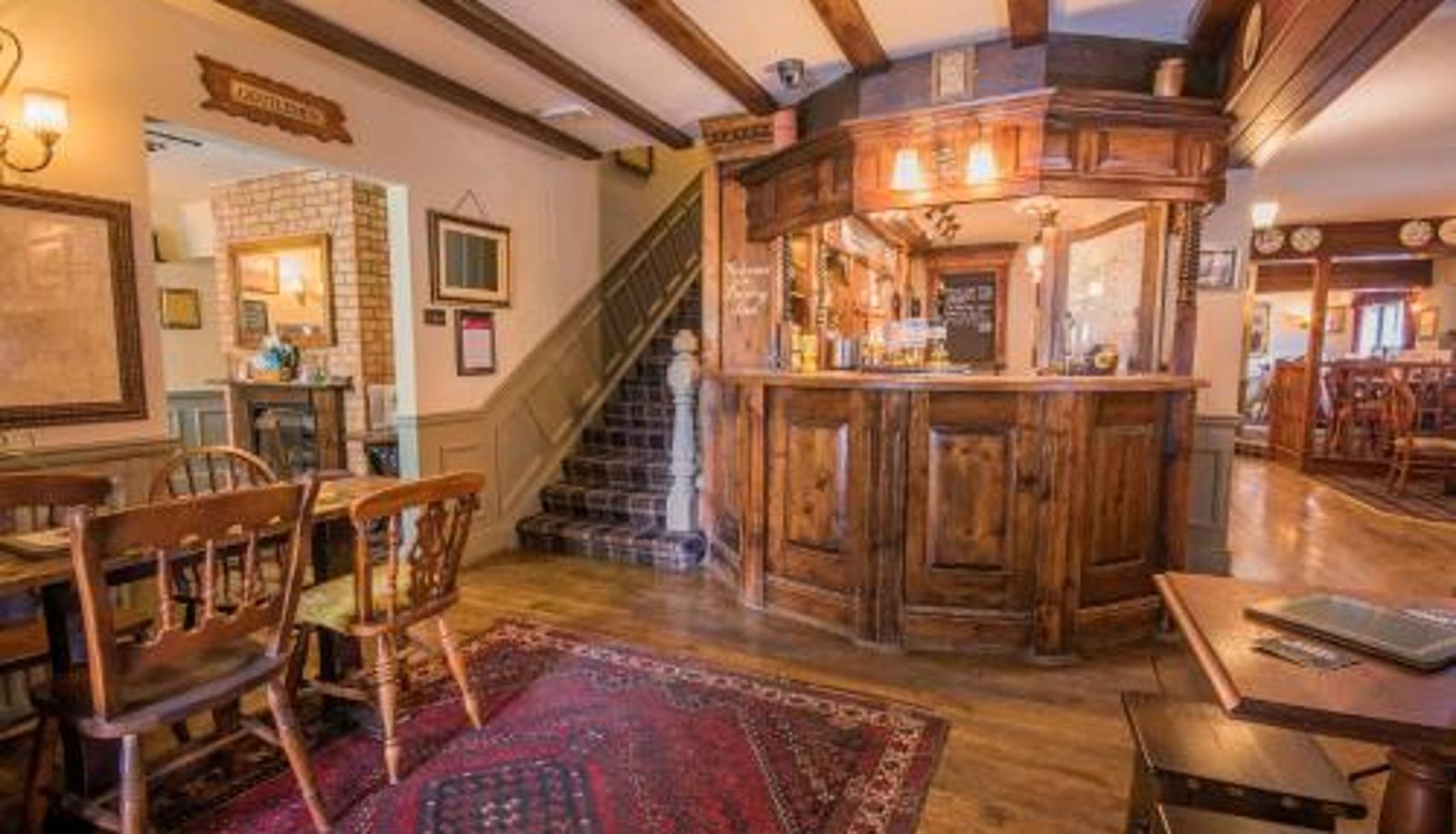 Breakfast room within the restaurant - The Burley Inn