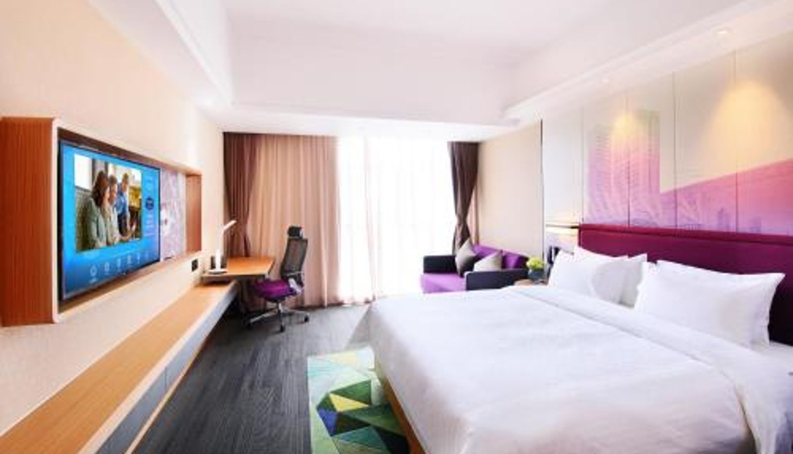 Standardzimmer - Hampton by Hilton Zhuhai Cheng Feng Plaza