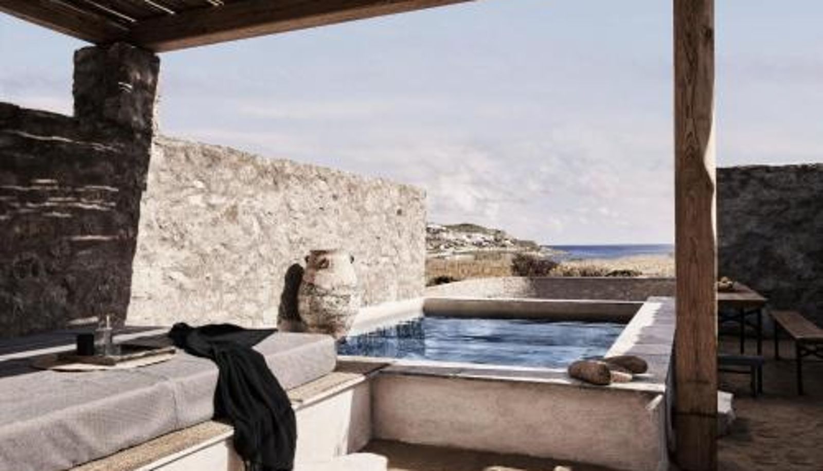 Terasse - Nomad Mykonos - Small Luxury Hotels of the World