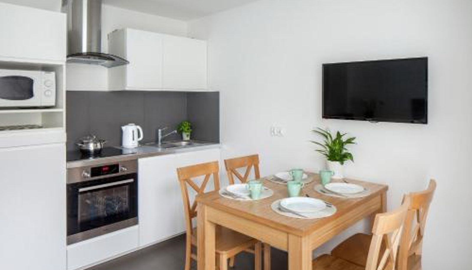 Küche - Sleepy3city Apartments Batorego 9