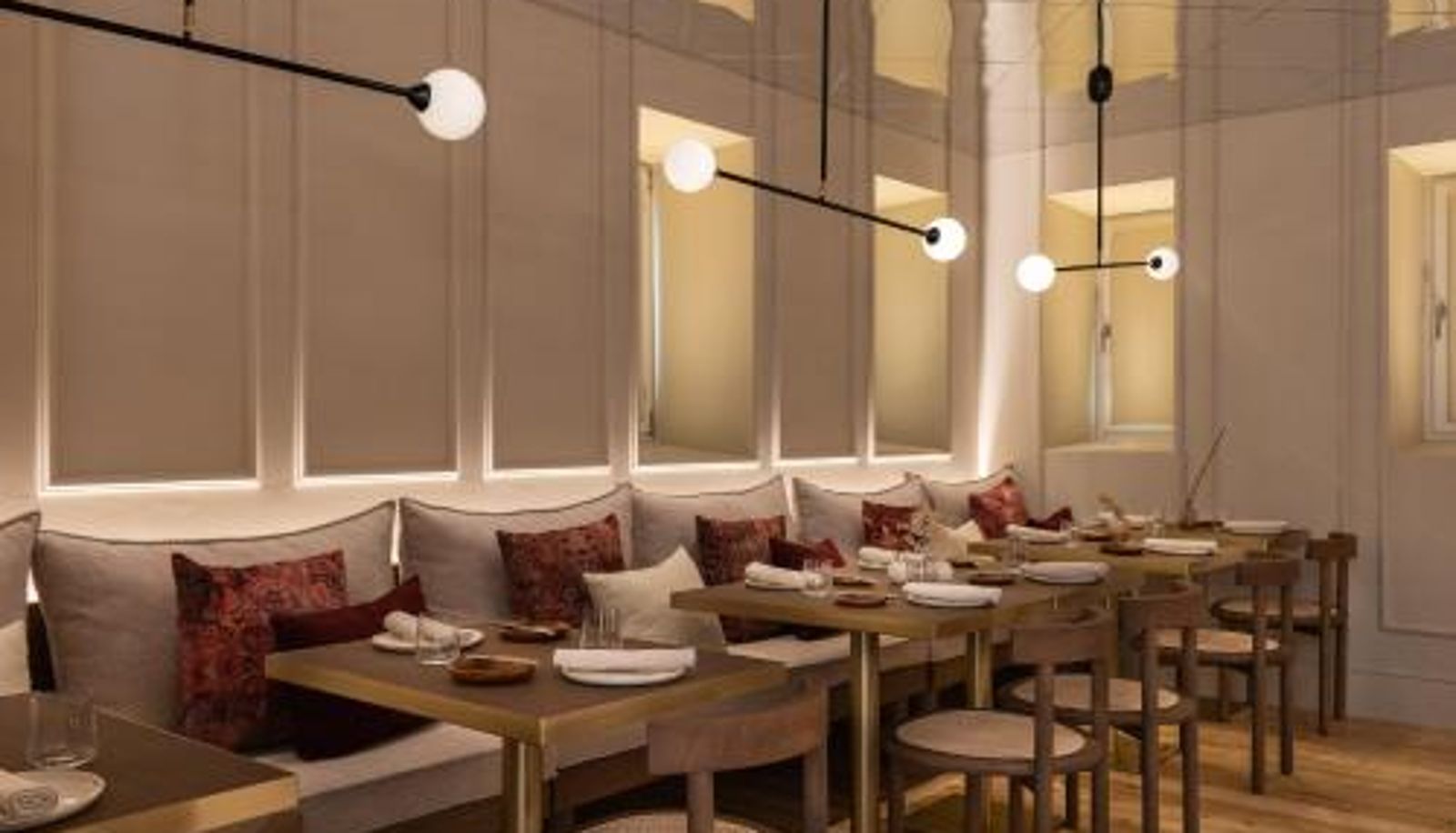 Frühstücksraum innerhalb des Restaurants - Artsy Cascais