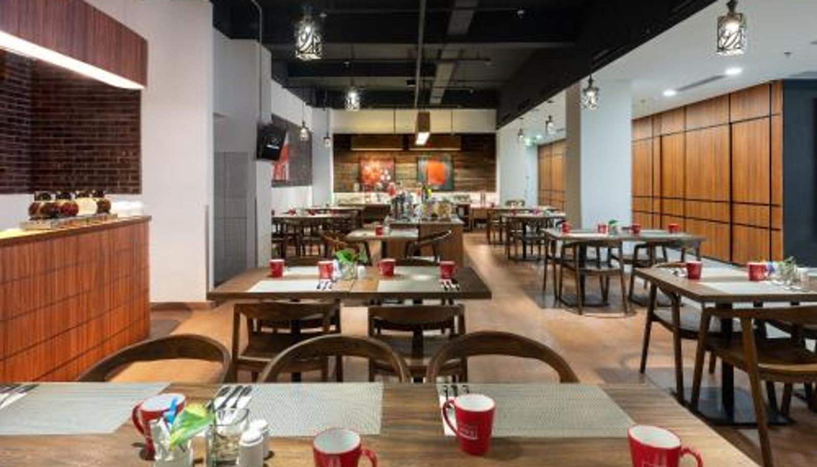 Breakfast room within the restaurant - Hotel Neo Gading Solo