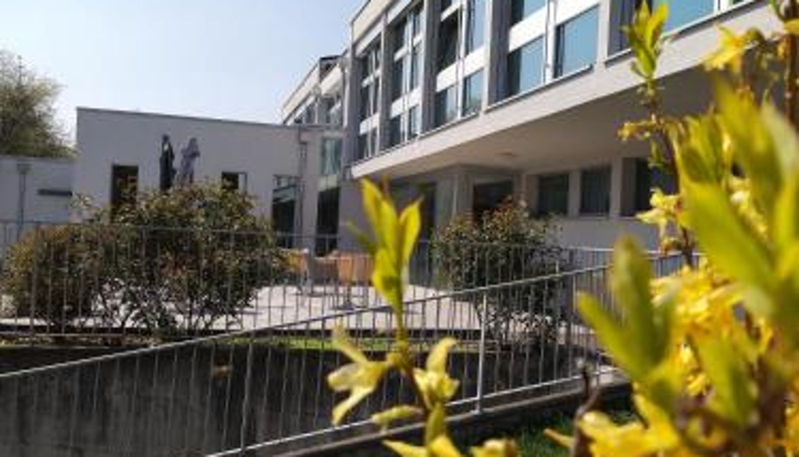 Buitenruimte van het hotel - Maison st-françois