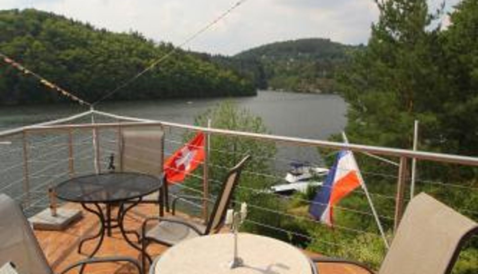 Terrace - Hotel Laguna Slapy