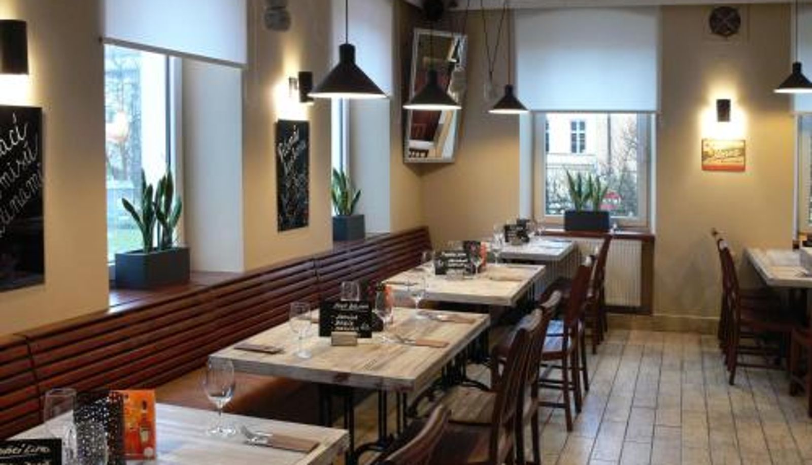 Breakfast room within the restaurant - Hotel Na Baste