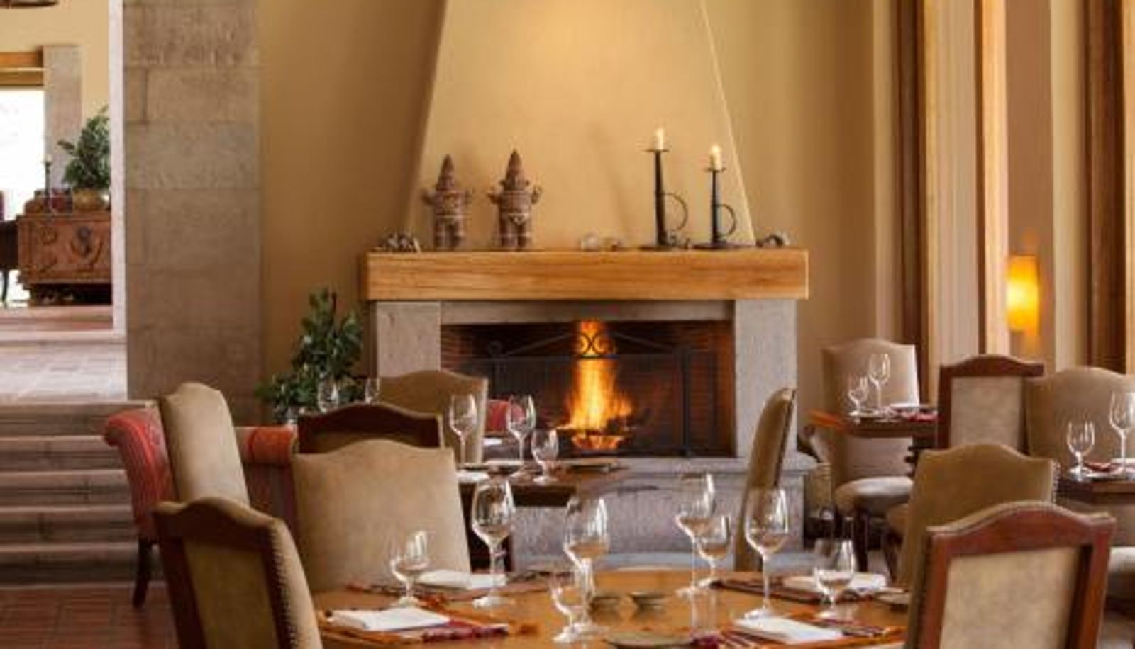 Sala de desayunos dentro del restaurante - Inkaterra Hacienda Urubamba