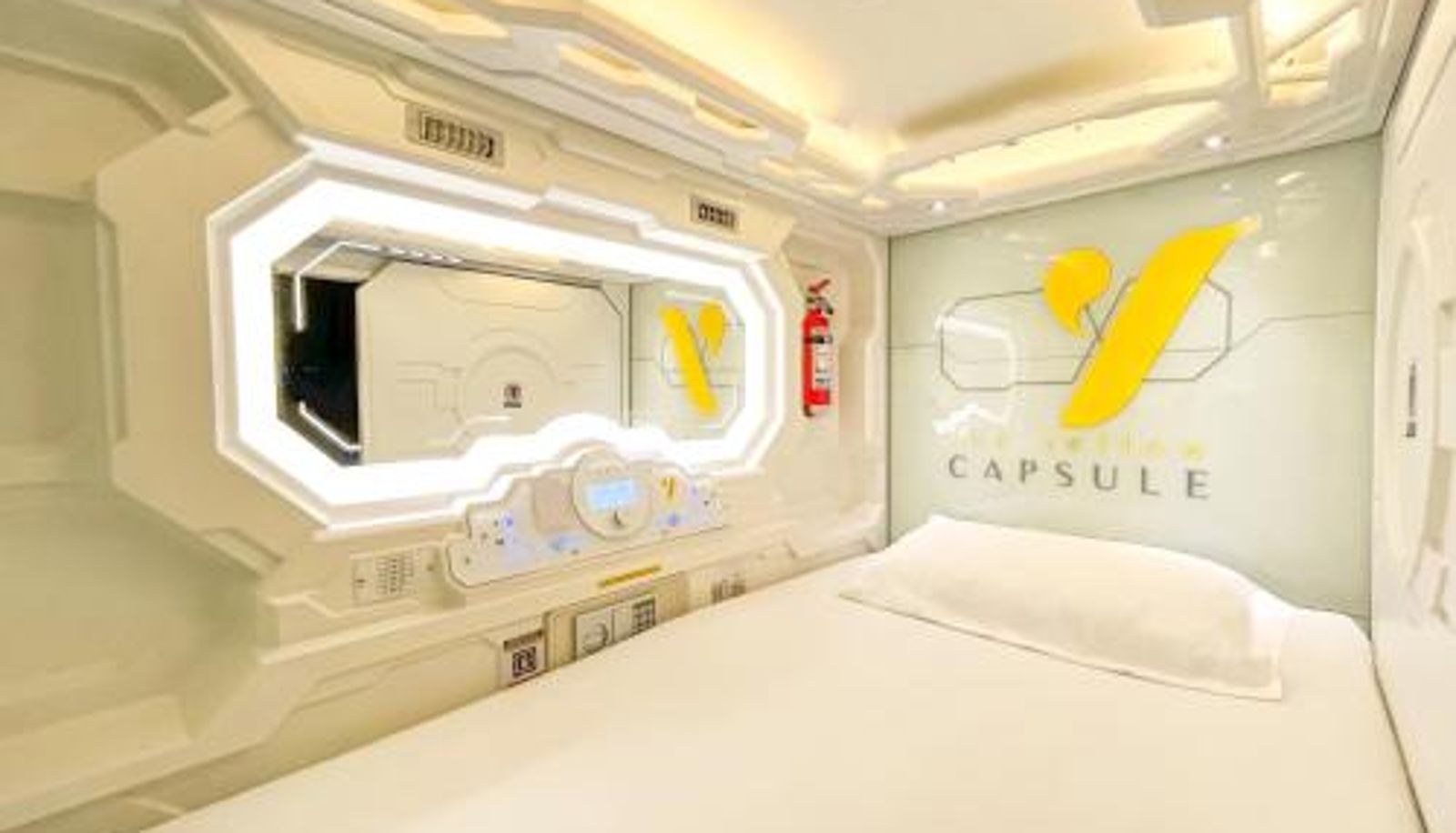 Habitación - The Yellow Capsule Cancun Close to Airport