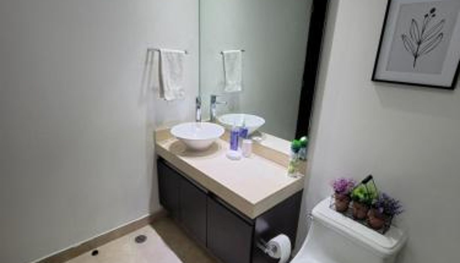 Badezimmer - Apartamento de 2 habitaciones junto al WTC