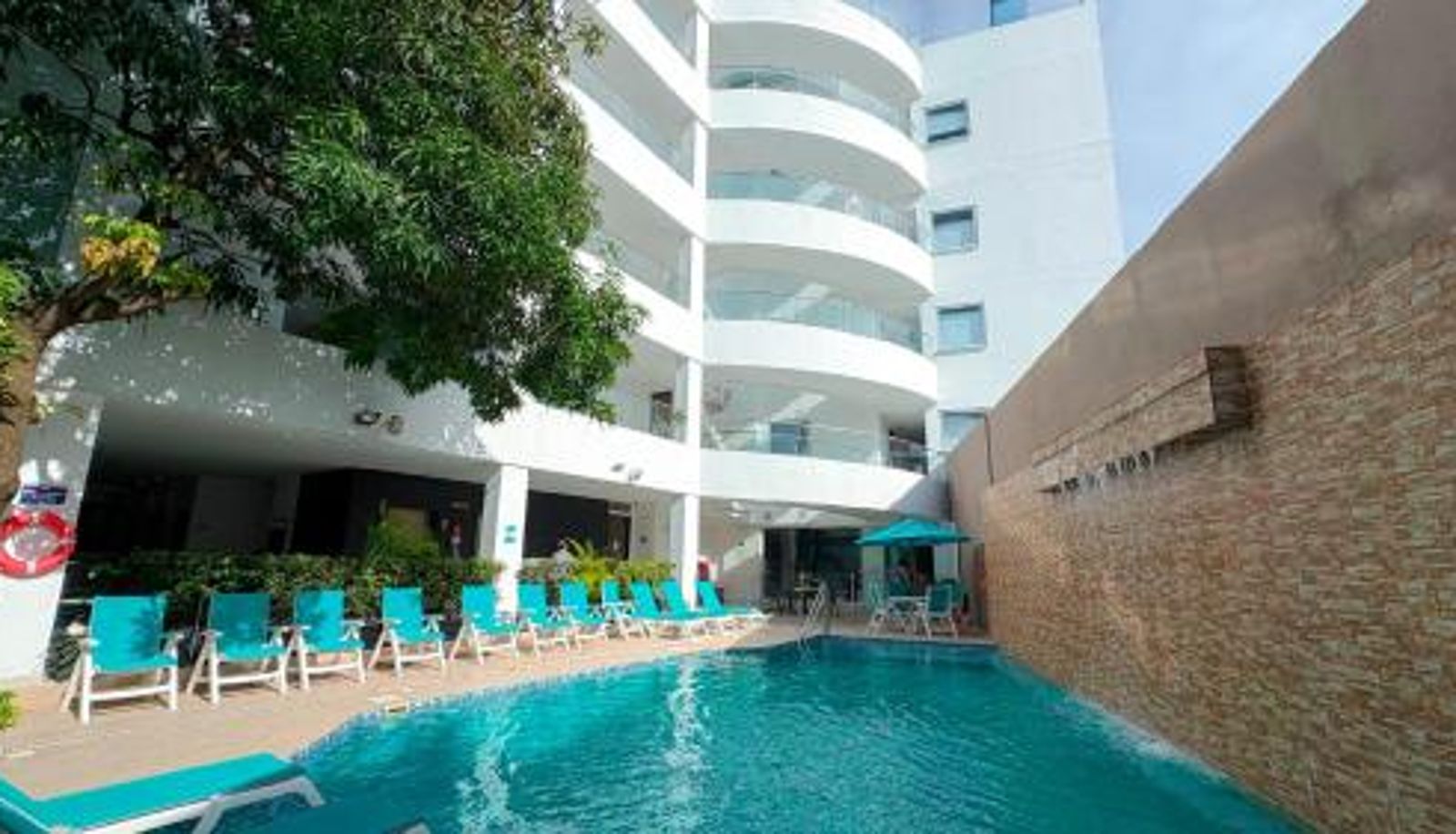 Zwembad - Hotel Portobelo Plaza las Ámericas