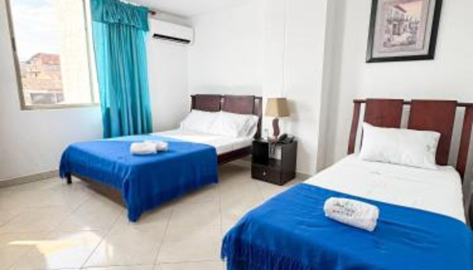 Dreibettzimmer - Hotel Puerto Bahia