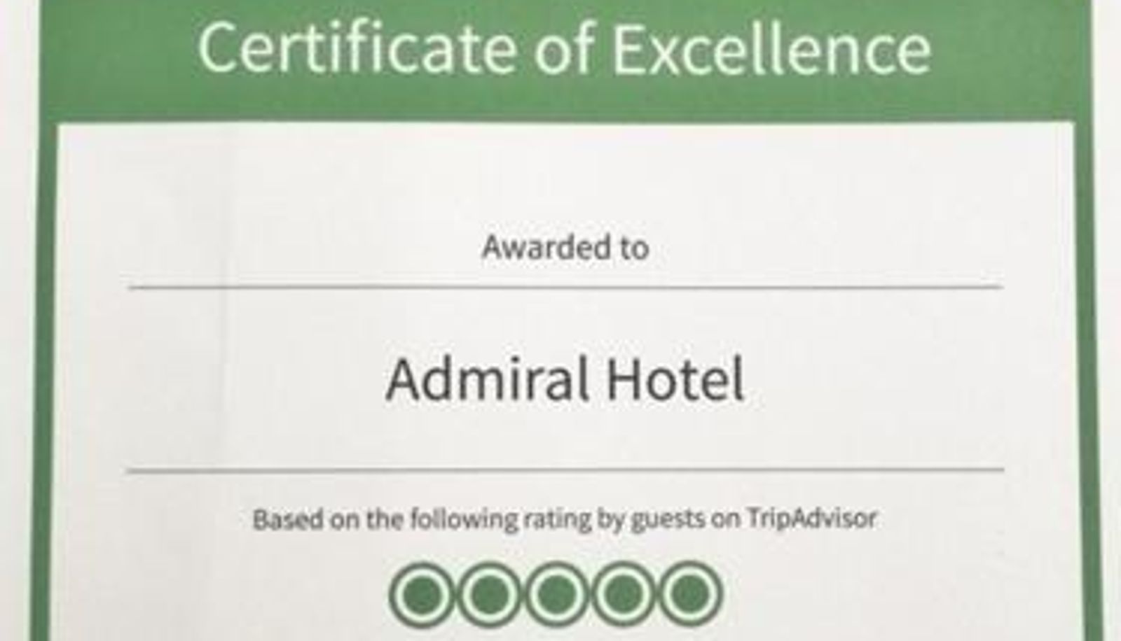 Info - Admiral Hotel