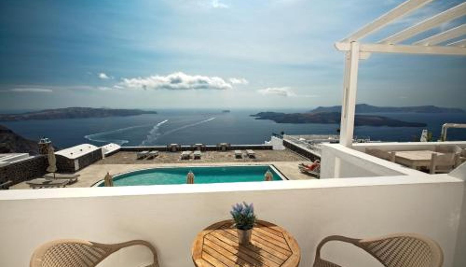 Ausblick - Caldera Butterfly Villas
