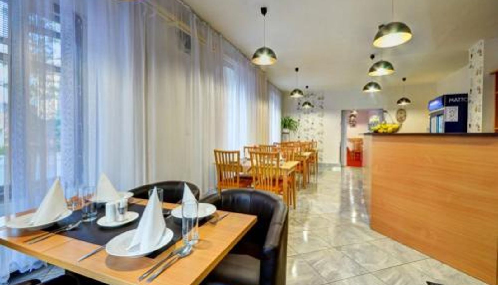 Breakfast room within the restaurant - Hotel Hvězda