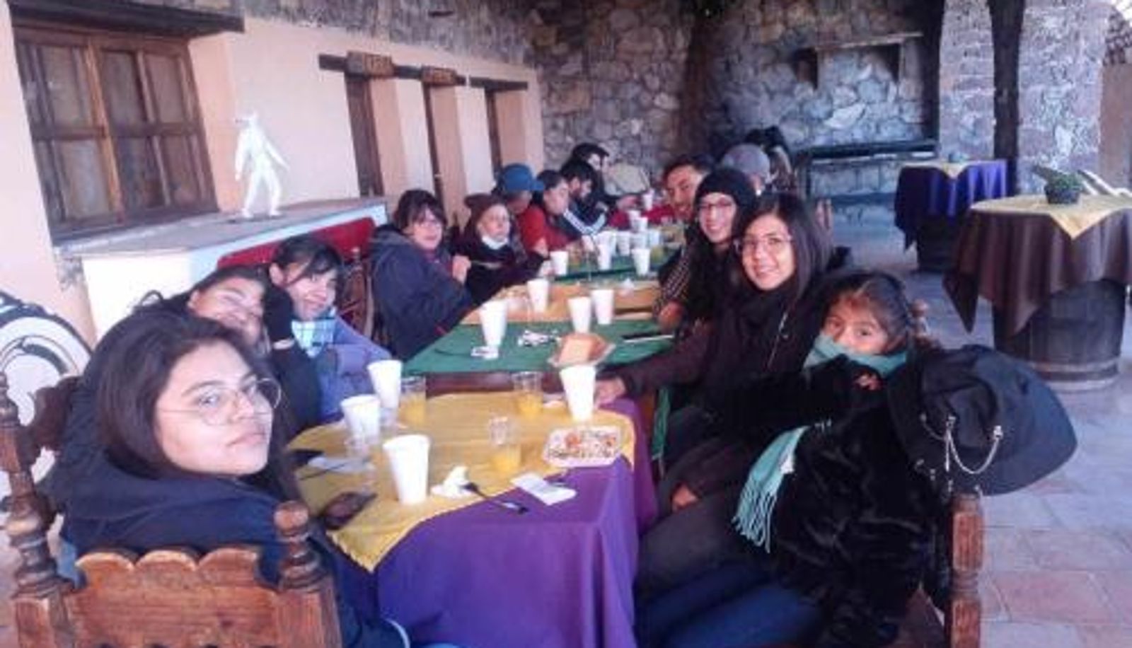 Sala de desayunos dentro del restaurante - HOTEL RINCÓN MAGICO REAL DE CATORCE