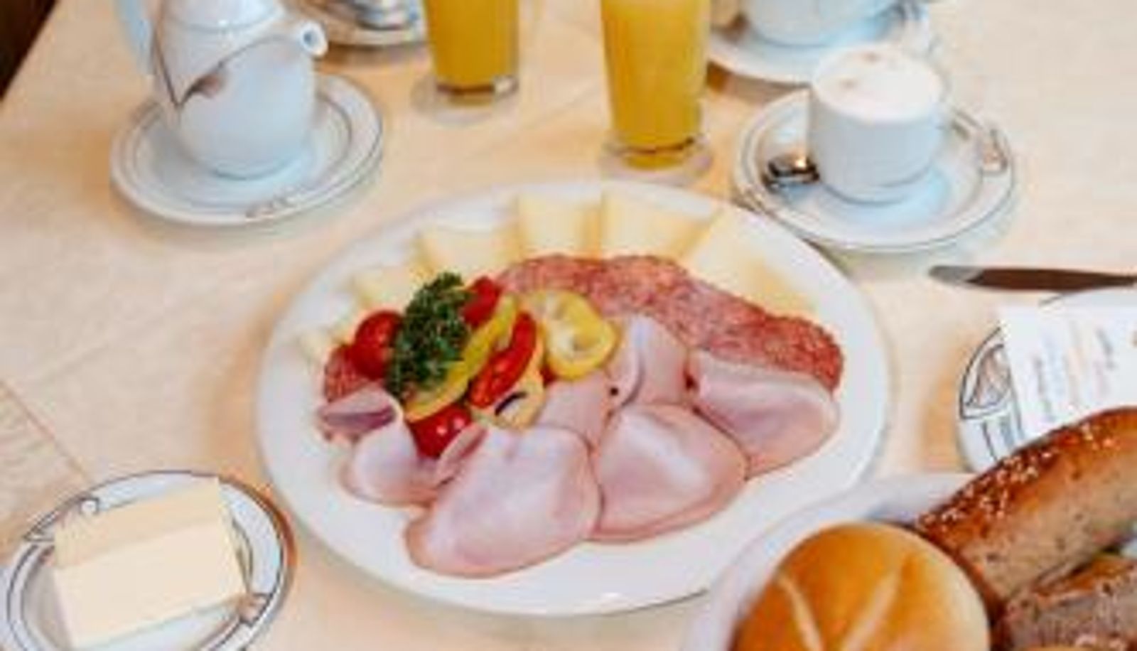 Sala śniadaniowa w restauracji - Gasthof Schattleitner