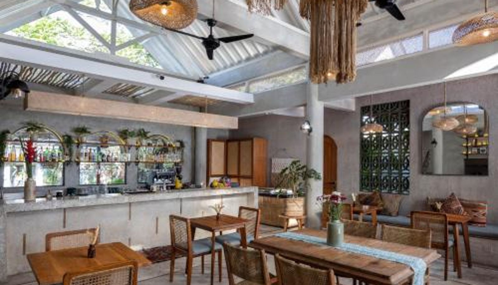 Salle de petit-déjeuner dans le restaurant - Dinara Ubud