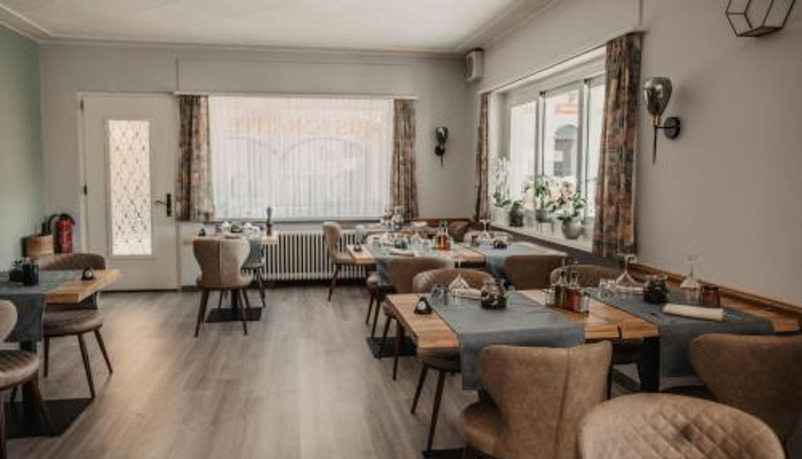 Ontbijtzaal in het restaurant - Albergo Ristorante Al Portico