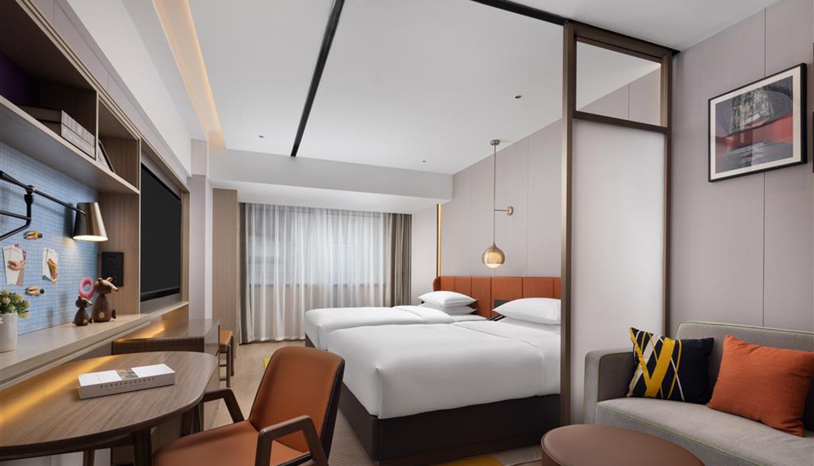 Kamer - Home2 Suites by Hilton Chengdu Kuanzhai Alley