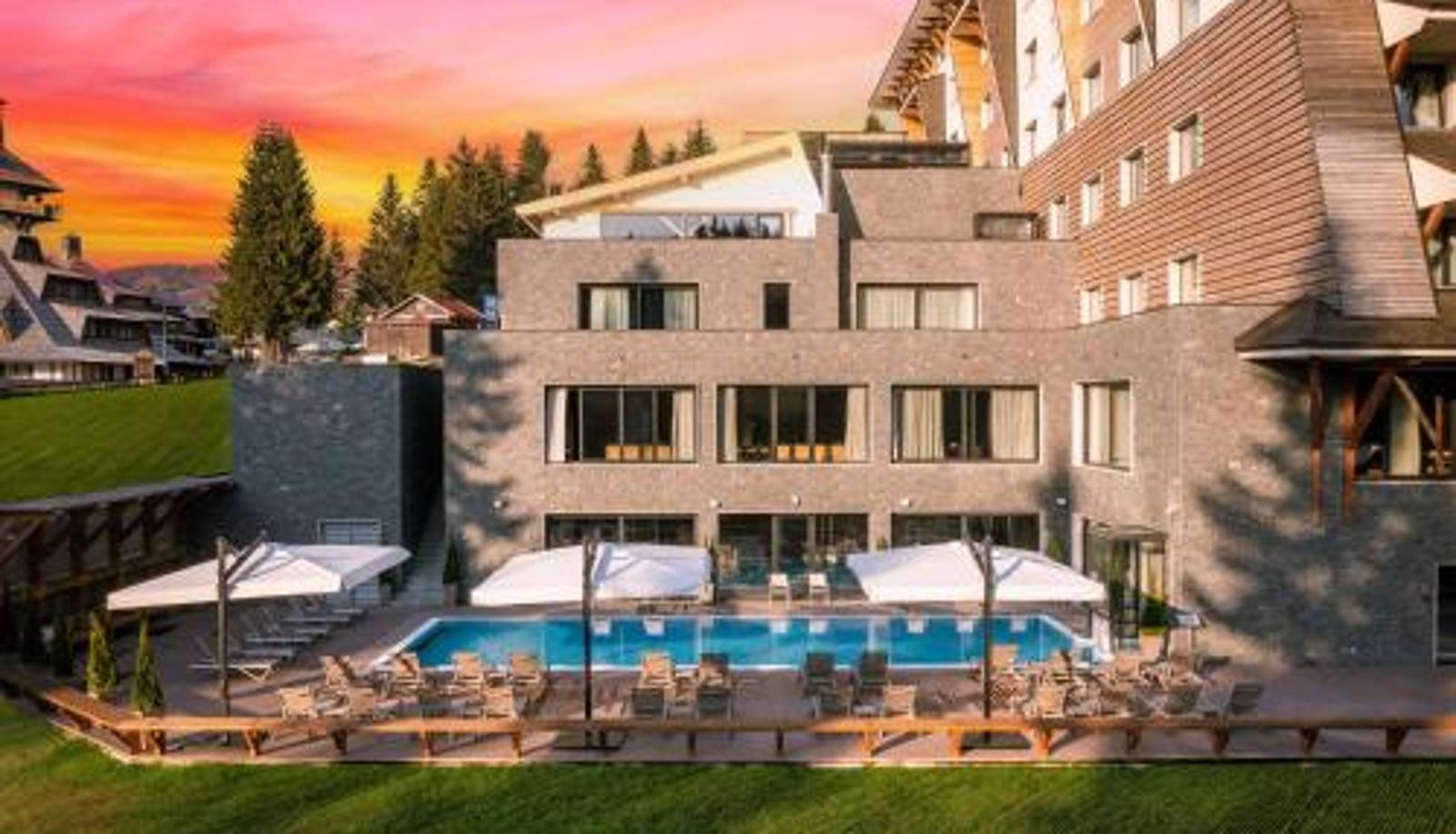 Zona exterior del hotel - Gorski Hotel & Spa