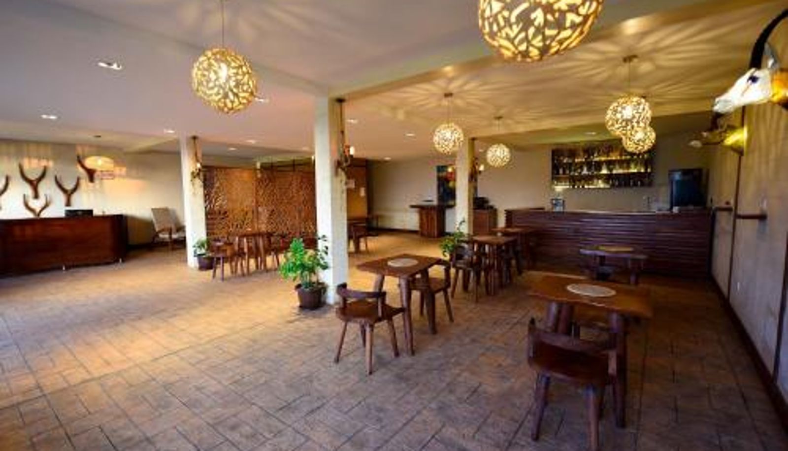 Breakfast room within the restaurant - Divine Resort & Spa