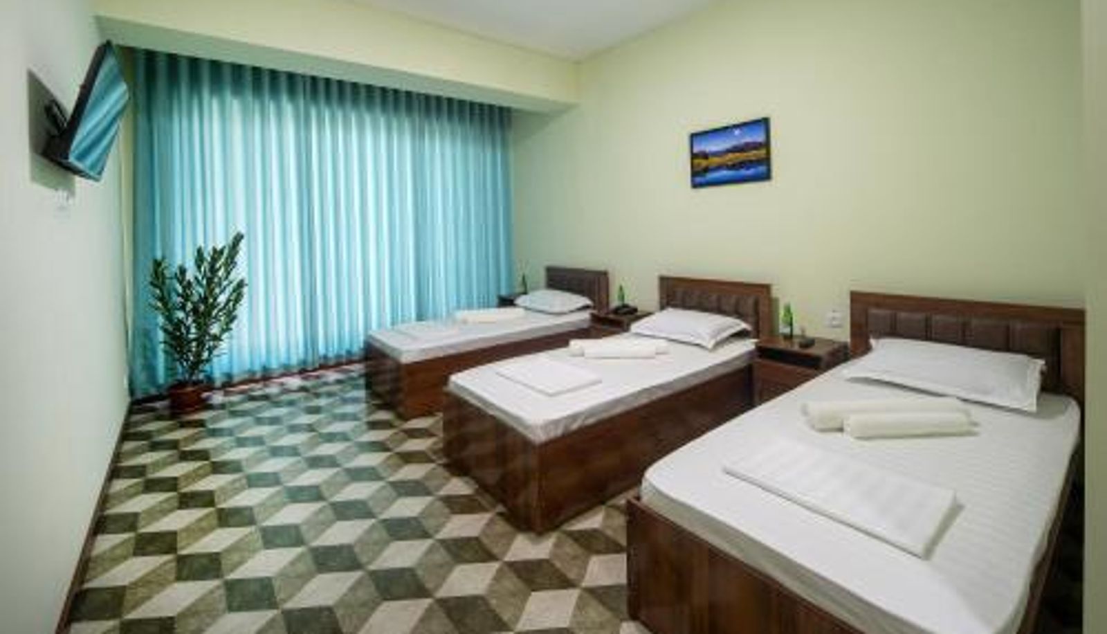 Dreibettzimmer - OQ UY Hotel
