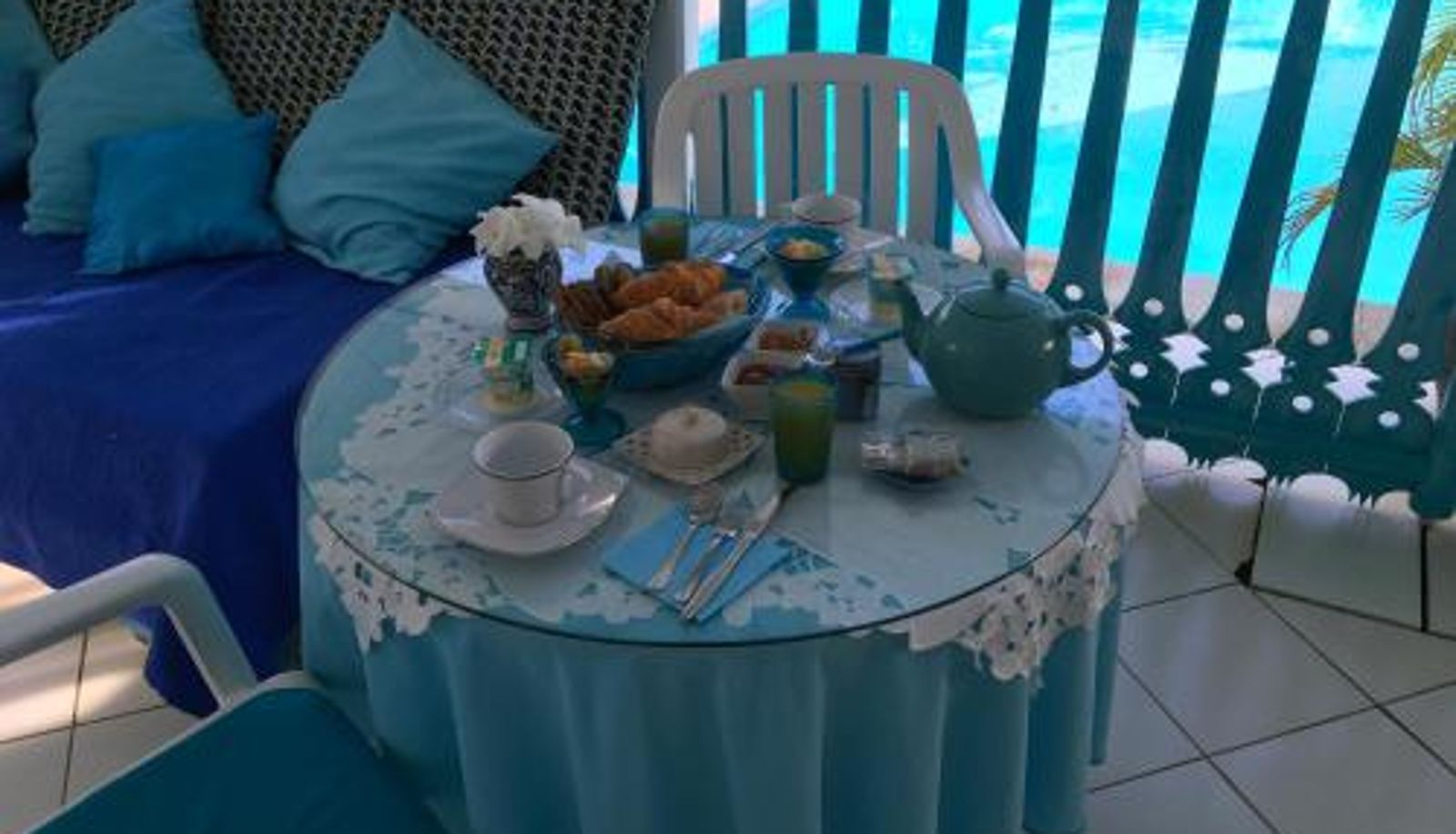 Frühstücksraum innerhalb des Restaurants - Hotel Cap Sud Caraibes