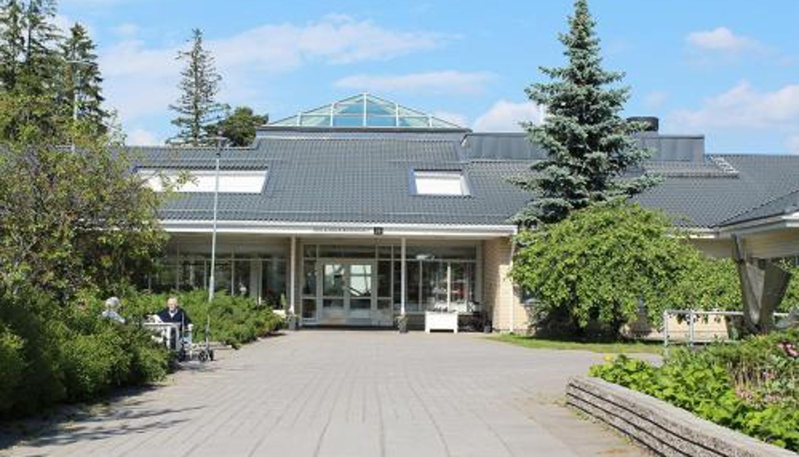 Buitenruimte van het hotel - Meri-Karina