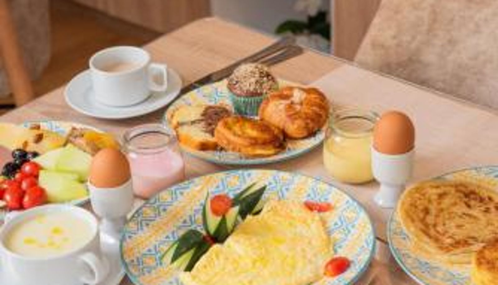 Breakfast room within the restaurant - Family Aparthotel